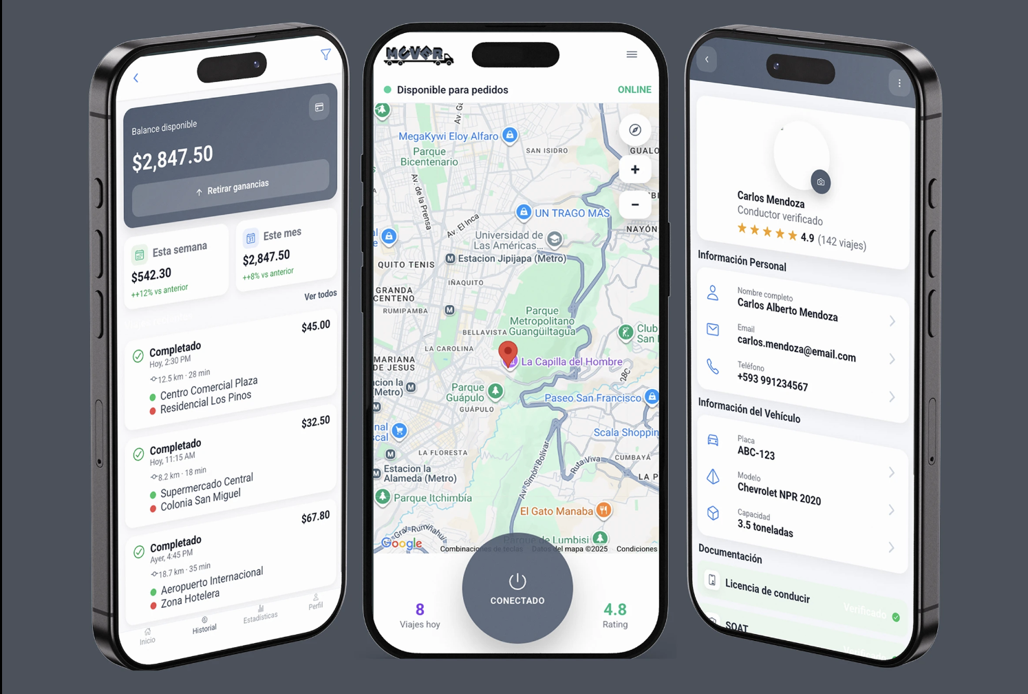 USFQ contact and footer