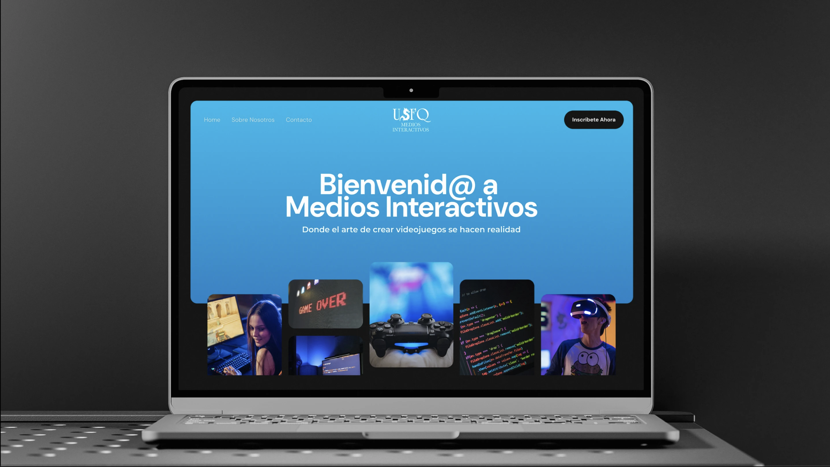 USFQ Landing hero section